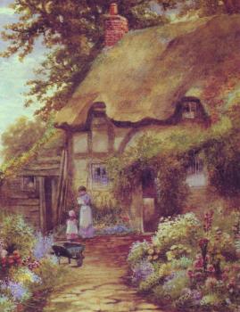 A cottage garden